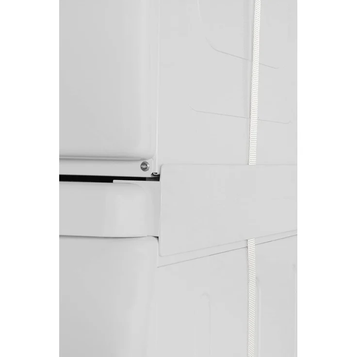 Wpro SKS101, Wäschetrockner-Verbindungssatz, Maße 600 x 600 mm, ausziehbare Ablage – Bild 4