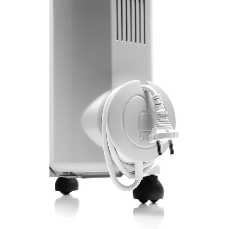 De'Longhi TRRS0715 Radiator Radia-S Serie, 1500 Watt, Öl-Wärmeträger, für Räume bis 45 m³, weiß, Radiator – Bild 2