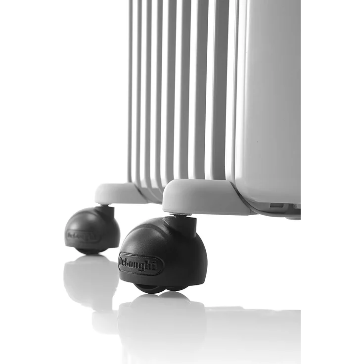 De'Longhi TRRS0715 Radiator Radia-S Serie, 1500 Watt, Öl-Wärmeträger, für Räume bis 45 m³, weiß, Radiator – Bild 3