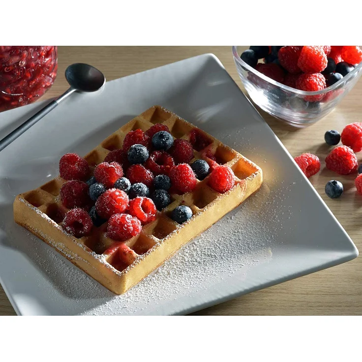 Tefal XA 7238 Waffelplatten für Optigrill+, inkl. Schöpfkelle, schwarz – Bild 7