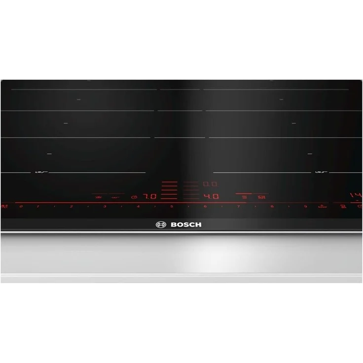 Bosch PXY675DC1E, Induktionskochfeld, Einbau, Betriebsart elektrisch, Anzahl Kochstellen 4, mit Rahmen, aufliegend, Farbe schwarz, PowerBoost für schnelles Erhitzen, PerfectFry Bratsensor – Bild 3