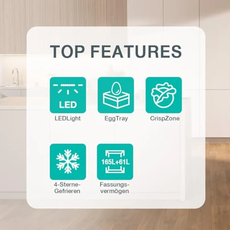 Gorenje RF414EPS4 Kühl-Gefrierkombination, freistehend, silber, LED, Breite 55 cm – Bild 3