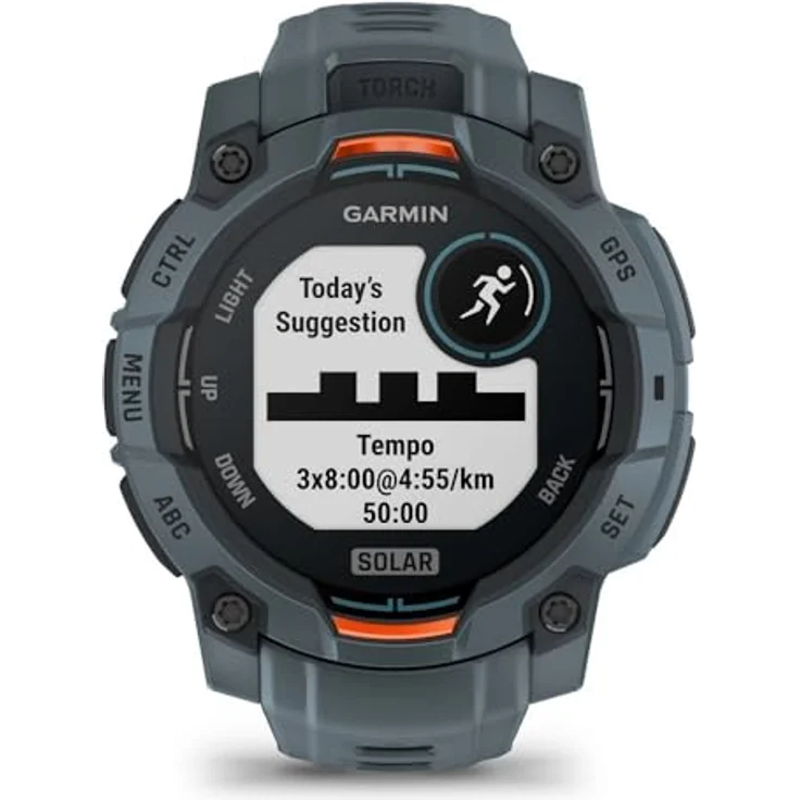 Garmin Instinct 3 45 Mm Solar Watch One Size, Grey / grey – Bild 4