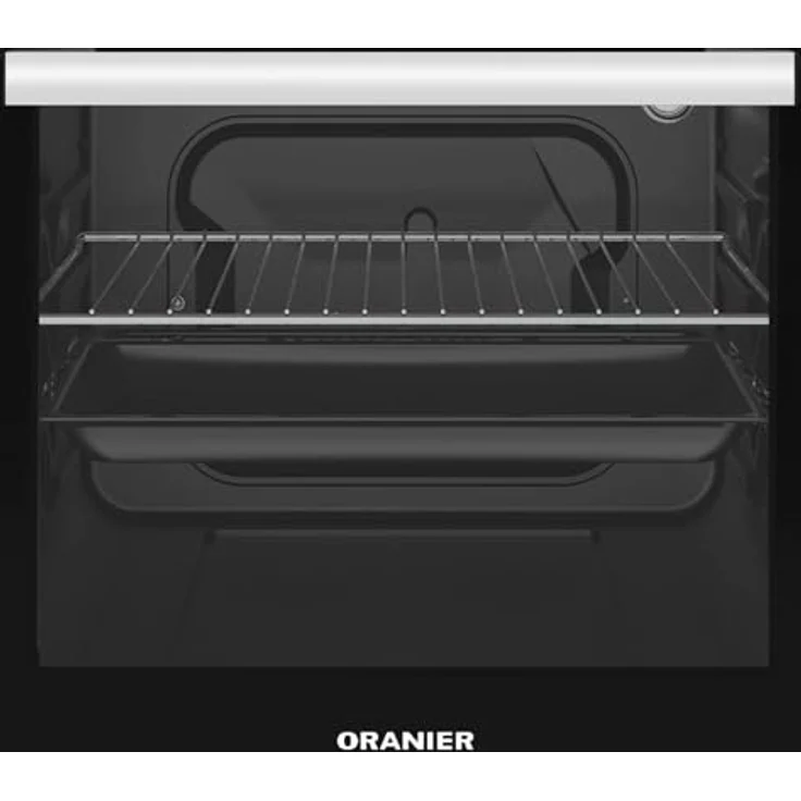Oranier Elektro-Standherd 50 cm - weißer freistehender Elektro-Herd mit 4 Masse-Kochplatten - 48 Liter Backofen - 4 Funktionen - STE512 – Bild 3