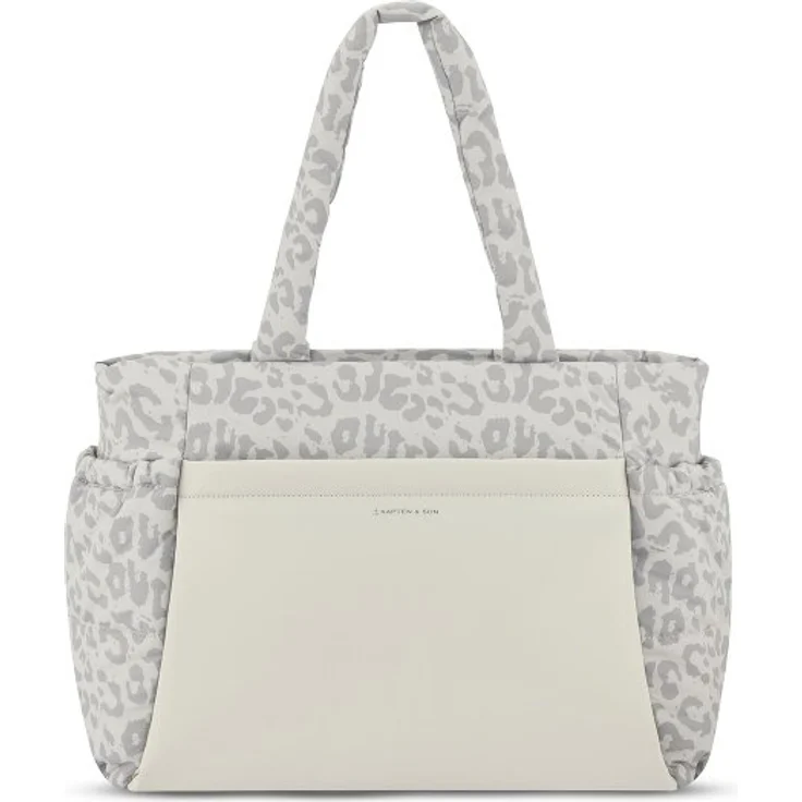 Kapten & Son Hellvi Cloud Weekender Reisetasche, 55 cm, 100% PET, weiss