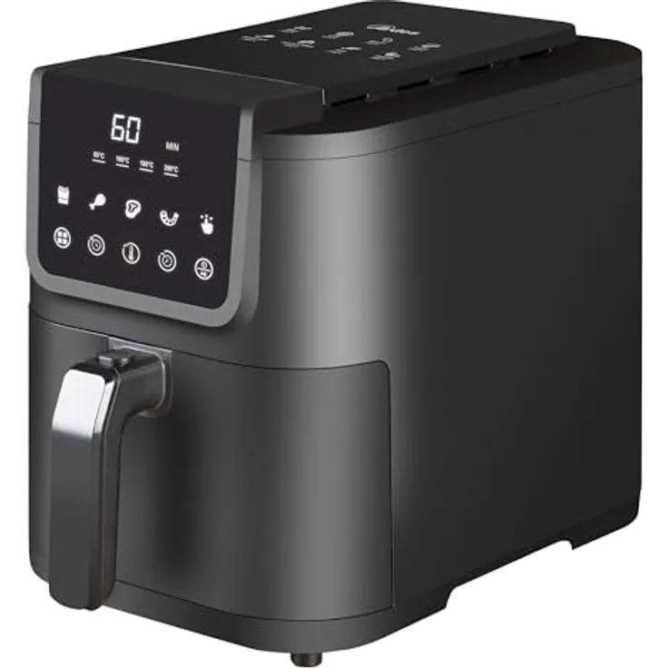 Ardes ARFRYA10L INFINITY Luftfritteuse 5L, XL Kapazität, Digitaldisplay Touch, 60 Minuten Timer, antihaftbeschichtet