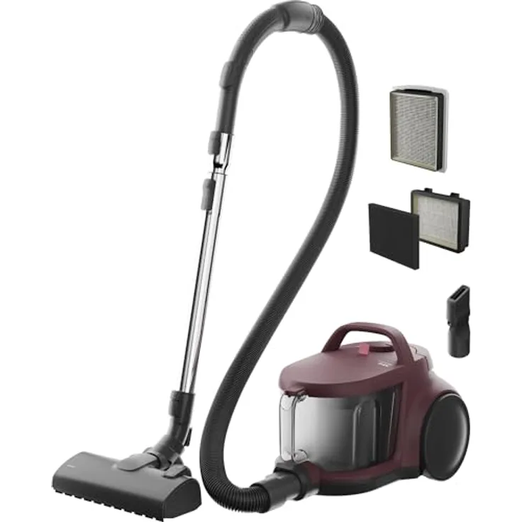 AEG Bodenstaubsauger CLEAN 5000BEUTELLOSER STAUBSAUGER (AL51C1DRF), 1000 W, beutellos, hohe Saugleistung, kompakt, AllFloor-Bodendüse, waschbarer HEPA-Filter, blau