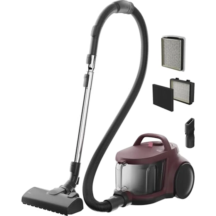 AEG Bodenstaubsauger CLEAN 5000BEUTELLOSER STAUBSAUGER (AL51C1DRF), 1000 W, beutellos, hohe Saugleistung, kompakt, AllFloor-Bodendüse, waschbarer HEPA-Filter, blau – Bild 1