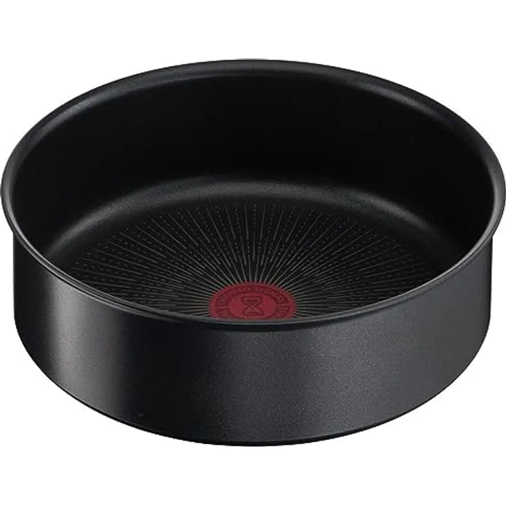 Tefal L7633502 Ingenio Unlimited Kochtopf, 24 cm, abnehmbarer Griff, stapelbar, antihaftbeschichtet, für Induktion, schwarz – Bild 1