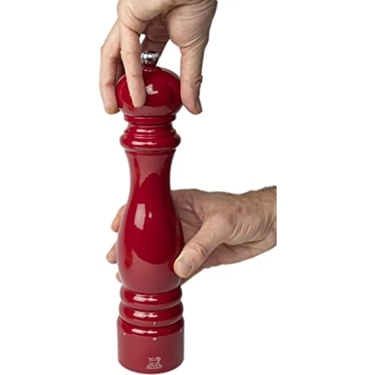 PEUGEOT Salzmühle PARIS 30cm, Passionsrot Lackiert, Zirkonia-Mahlwerk mit u'Select-System zur präzisen Mahlgradeinstellung – Bild 2