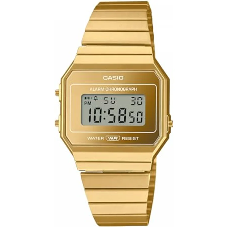 Casio A700WEVG-9AEF Vintage Digitaluhr, Gold – Bild 2