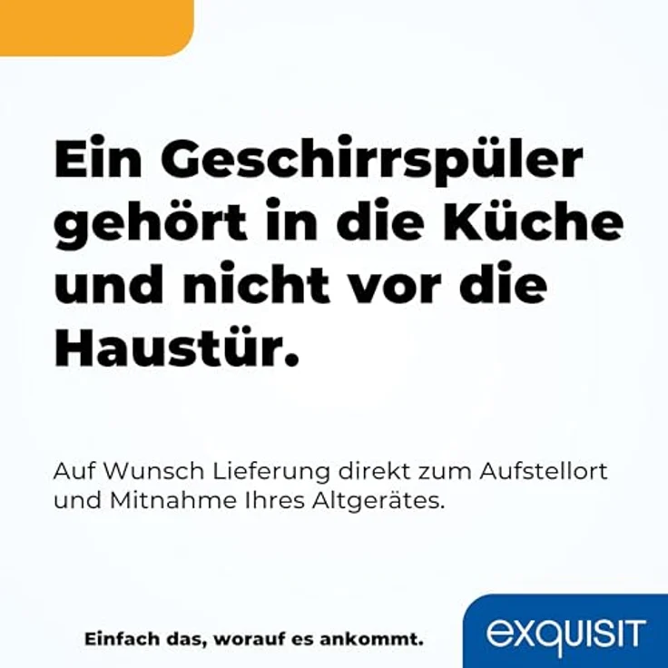 Exquisit GSP5206-030D, Geschirrspüler 55 cm, 6 Maßgedecke, Restlaufanzeige, schwarz, Standgerät – Bild 6