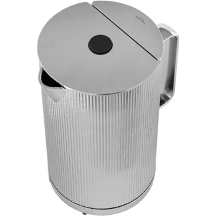 Georg Jensen Wasserkocher Bernadotte Edelstahl, 1,5 l, Art Déco-inspiriertes Design, LED-Lichtanzeige, Edelstahloberfläche – Bild 4