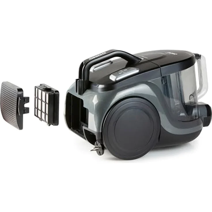 Domo DO7295S Bodenstaubsauger, 800 Watt, beutellos, Zyklon-Technik, schwarz – Bild 6