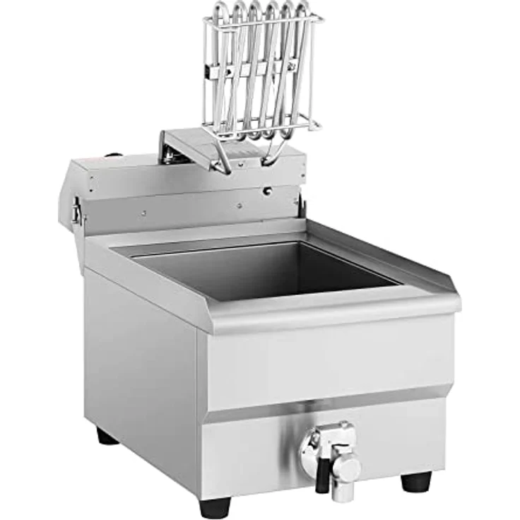 Royal Catering RCEF-13EHB Fritteuse mit Öl 13l Elektro-Fritteuse Gastro 3.200 W - Ablasshahn - Edelstahl – Bild 5