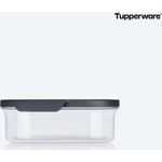 Tupperware Ultra Clear® 825 ml, eckiger Vorratsbehälter aus glasähnlichem Material, luftdicht und stapelbar
