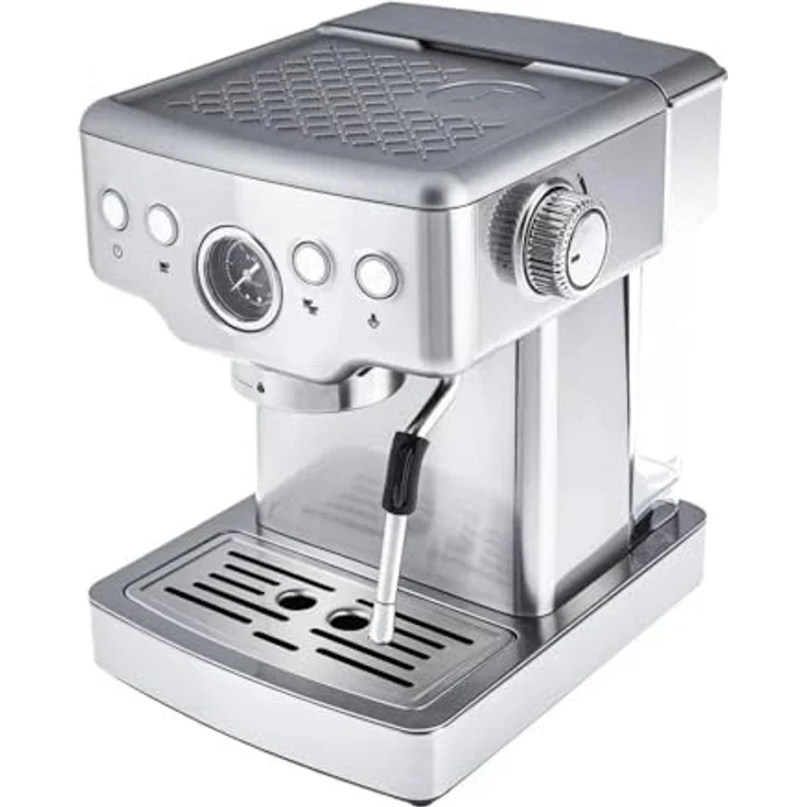 Karaca Espressomaschine Karaca Coffee Art 1353, 20 Bar Druk, 1350W Kräftige Verwarmers, 1.8L Inox - Preisvergleich – Bild 6