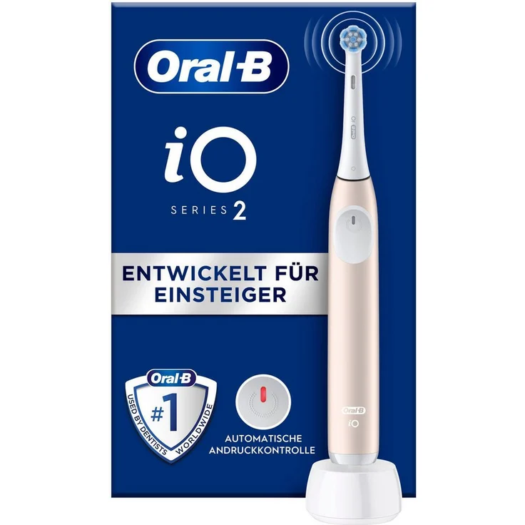 Oral-B Elektrische Zahnbürste iO Series 2, Aufsteckbürsten: 1 St., für die sanfte Reinigung – Bild 1