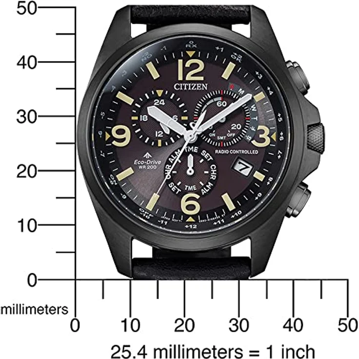 Citizen CB5925-15E Eco-Drive Funkuhr 42mm 20ATM – Bild 4