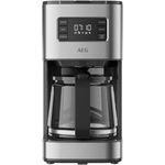 AEG Kaffeemaschine CM5-1-6ST Deli 5 / 1,5 l / programmierbarer Timer / Warmhaltefunktion / Sicherheitsabschaltung / Wasserstandsanzeige / Ideale Mengendosierung / Anti-Tropf-Funktion / Edelstahl