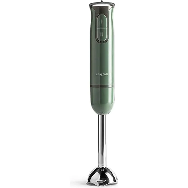 Tognana Iridea Handmixer, 3-in-1 mit Beater Whisk, 600 ml Tumbler und 500 ml Chopper, Salbeigrün – Bild 4