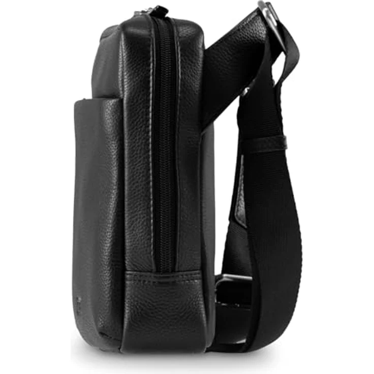Jost Frankfurt Umhängetasche aus 100% Leder, 18 cm, schwarz – Bild 4
