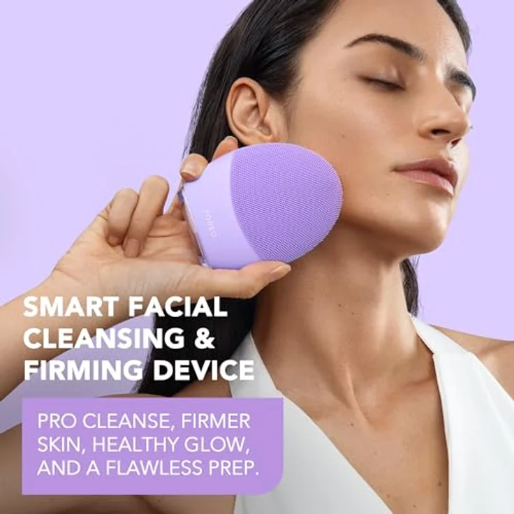 Foreo LUNA 4 Sensitive Skin, Gesichtsreinigungs- und Massagegerät mit T-Sonic-Pulsationen, ultrahygienisches Silikon, 600 Anwendungen pro Ladung, Travel-Lock-Funktion – Bild 2