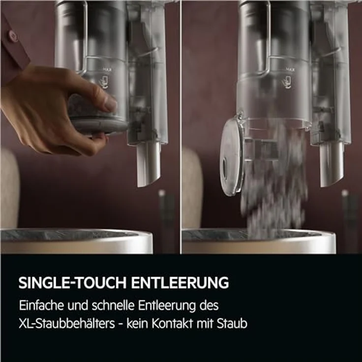 AEG 6000 Akku-Staubsauger / Kabellos / Bis zu 99 % Staubaufnahme / 40 min Laufzeit / AP61CB21DB – Bild 4