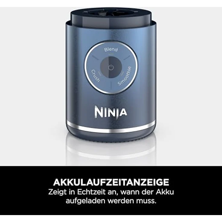 Ninja Blast Max BC251EUNV Standmixer, kabellos mit PowerBlast-Technologie, Farbe: Blau – Bild 11