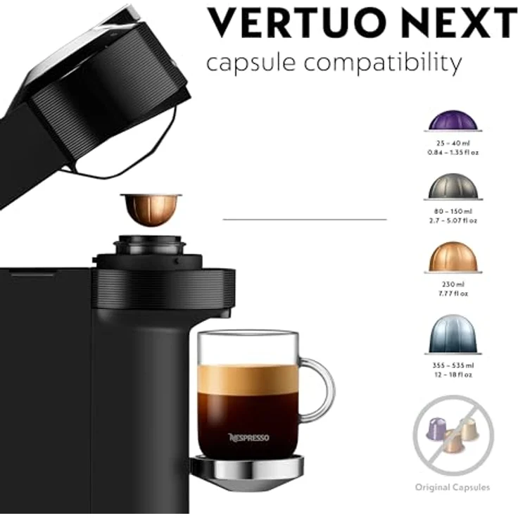 De'Longhi ENV120.BW Vertuo Next Premium Nespresso-Automat – Bild 4