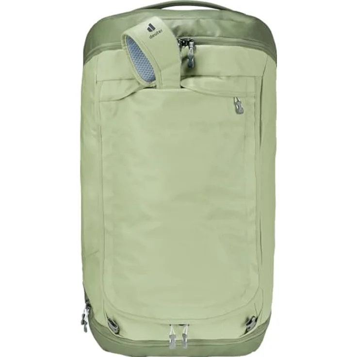 Deuter Duffel Pro 90, Sporttasche aus 50% recyceltem TPU mit 50 Litern Volumen, wasserabweisend, multifunktional als Rucksack nutzbar, schwarz – Bild 7