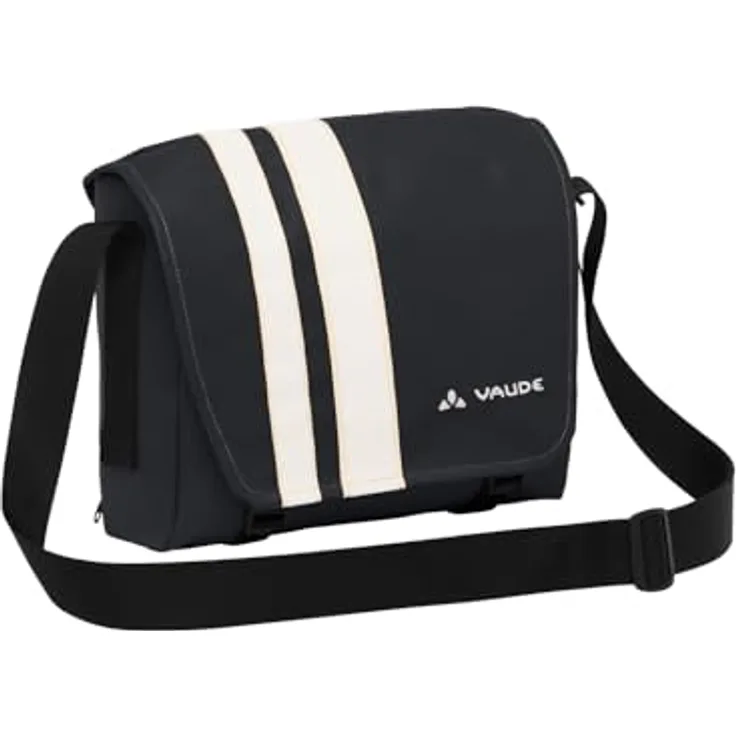 Vaude Vanuatu Umhängetasche, Schwarz, 28 cm x 10 cm x 24 cm, aus 100% Polyurethan