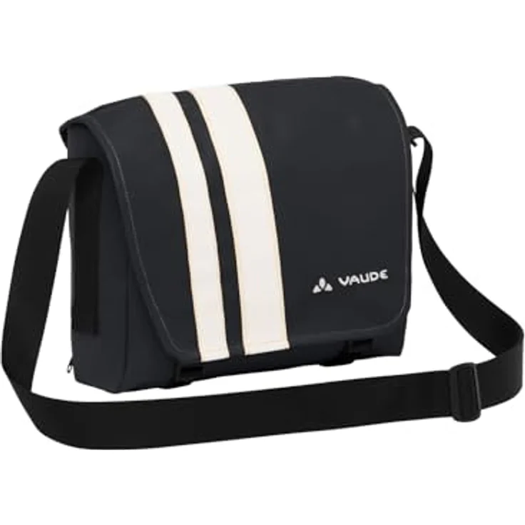Vaude Vanuatu Umhängetasche, Schwarz, 28 cm x 10 cm x 24 cm, aus 100% Polyurethan – Bild 1