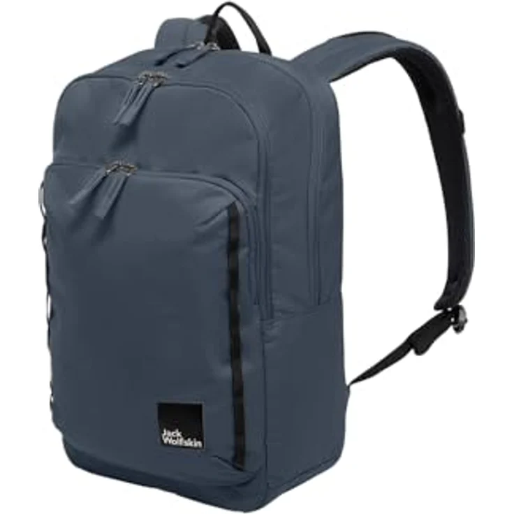 Jack Wolfskin Daypack TERRACADE, Rucksack mit 24 Liter Volumen, CROSSRIP 300D RE, blau – Bild 1