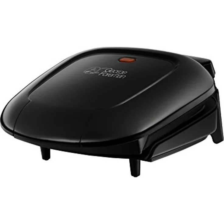 George Foreman 18840-56 Fitnessgrill Compact, 18 x 13 cm große Grillfläche, schwarz – Bild 2