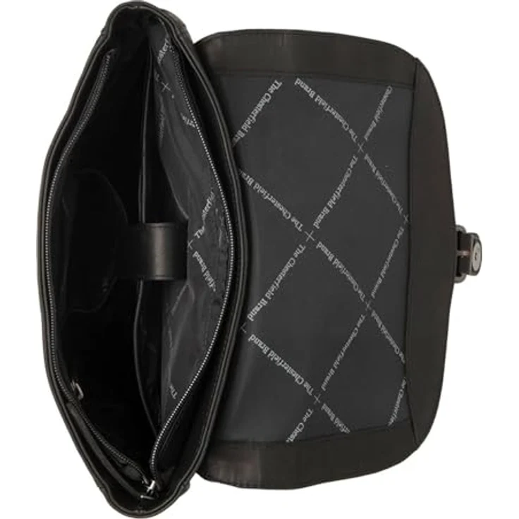 The Chesterfield Brand 0 Daypack, 34 cm, schwarzes Leder, 100% Leder, 26.5 cm x 10.5 cm – Bild 3