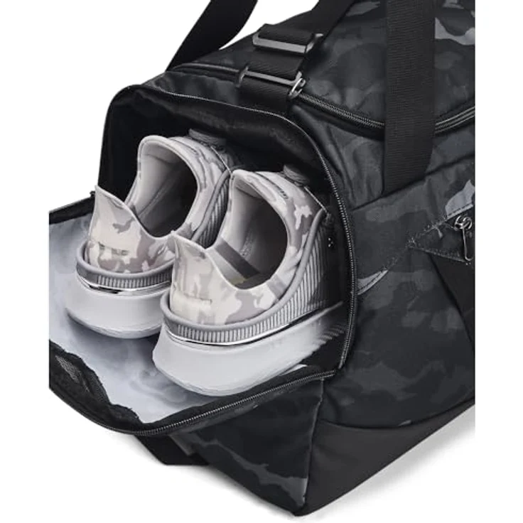 Under Armour Undeniable 5.0 Medium Duffle-Tasche, strapazierfähige Sporttasche mit großem Stauraum, Schwarz – Bild 7
