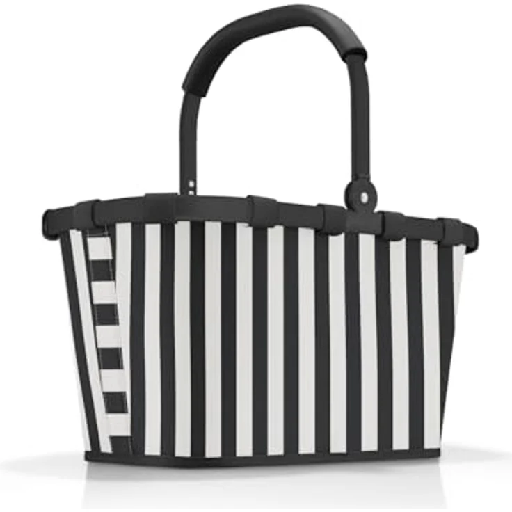 reisenthel Carrybag Einkaufstasche, 48 cm, weiß, 100% PET, leicht und vielseitig – Bild 3