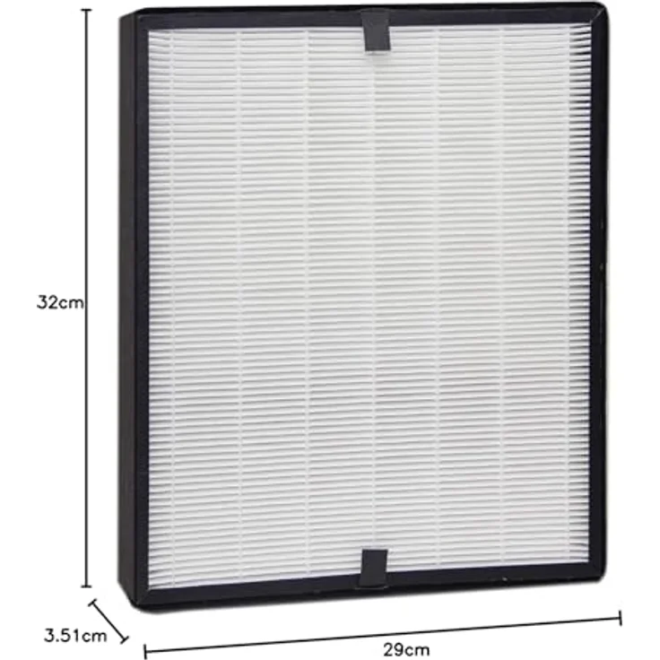 alfda HEPA-Filter TrueHEPA Ersatzfilter, Zubehör für alfda Luftreiniger ALR160, ALR300 und ALR550, weiß – Bild 5