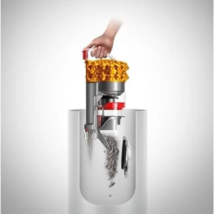 Dyson Cinetic Big Ball Multifloor 2 Bodenstaubsauger, 700 Watt, Zyklon-Technologie, 230278-01, nickel-gelb – Bild 4