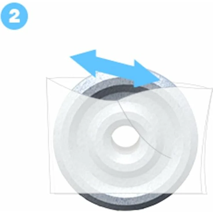 Rubson AERO 360° Nachfüllpackung, Feuchtigkeitsabsorbierer in Blau und Weiß, 4 Stück für 20 m² – Bild 4