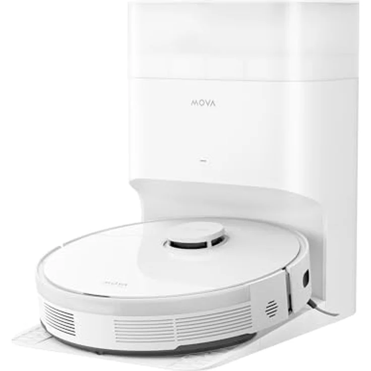 Dreame Mova S10 Plus Saugroboter und Wischmopp, DualBoost 2.0-System, 4L E12-Staubbeutel, staubfreies Zuhause, weiß – Bild 1