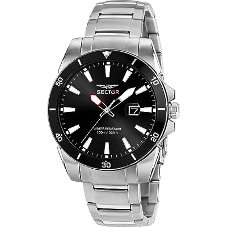 Sector No Limits Herrenuhr, Uhrzeit, Datum, Analog, 450-Kollektion  R3253276011