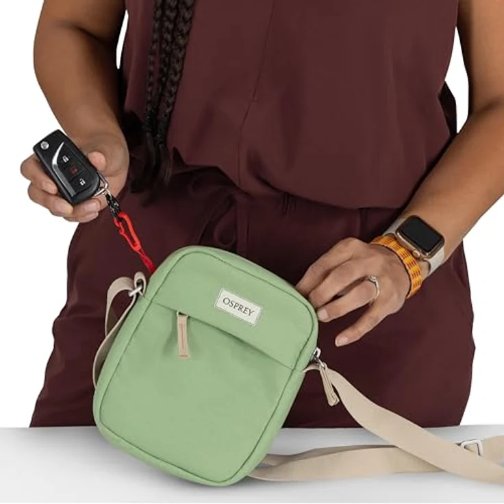 Osprey Arcane Mini Bag Umhängetasche, 16 cm x 5 cm x 20 cm, grau, 100% Polyester – Bild 2