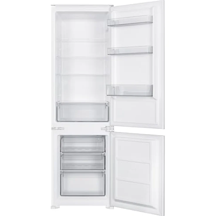 homeX CFB2491E Einbaukühlschrank mit Gefrierfach, 249 Liter, Schlepptür, 178 cm Nische, Energieeffizienzklasse E, leise mit 39 dB – Bild 9