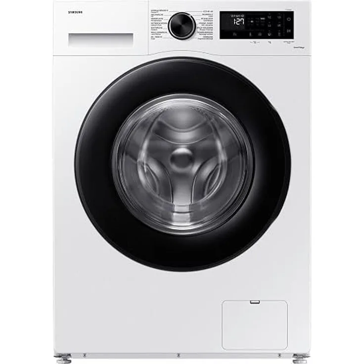 Samsung WW90CGC04AAEEG, Frontlader-Waschmaschine mit 9 kg Kapazität, Ecobubble-Technologie und Smart Home-Funktionen