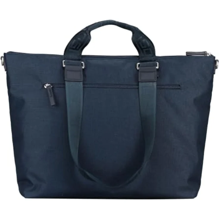 Jost Bergen Shopper Tasche, 47 cm x 11.5 cm x 32 cm, 100% Polyester, blau – Bild 3