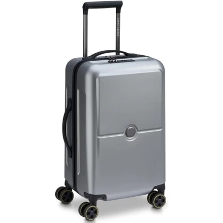 DELSEY Paris Trolley Case/Upright S, silberfarben, TSA-Schloss, 2 Jahre Garantie, 2-Rad-System – Bild 2