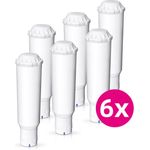 Filswa Wasserfilter Für Melitta®, Nivona®, Krups® F088, 6 Stück Filterpatronen - Schutz vor starker Verkalkung, kompatibel mit verschiedenen Kaffeemaschinen