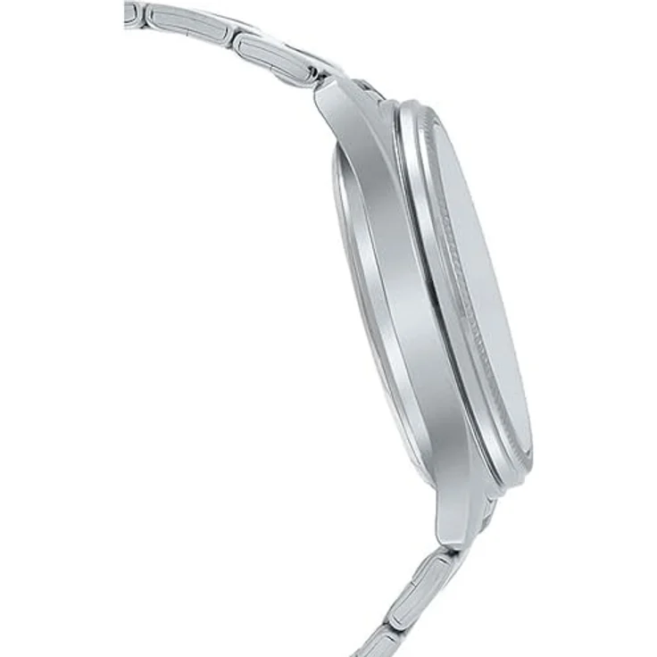 Casio Watch MTP-B145D-3AVEF, Elegante Uhr mit Silber Edelstahl Band und grünem Zifferblatt – Bild 3